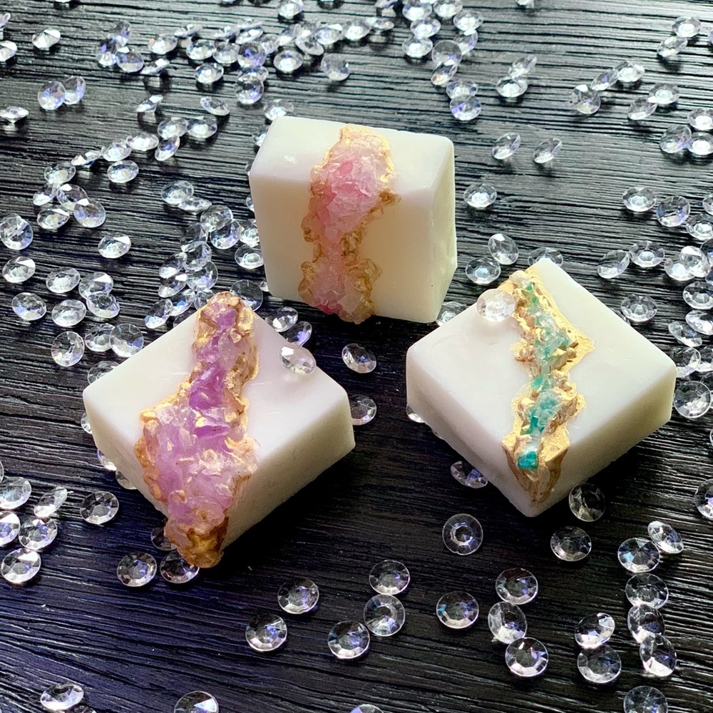 Mini 2 oz Gemstone Soap Bar